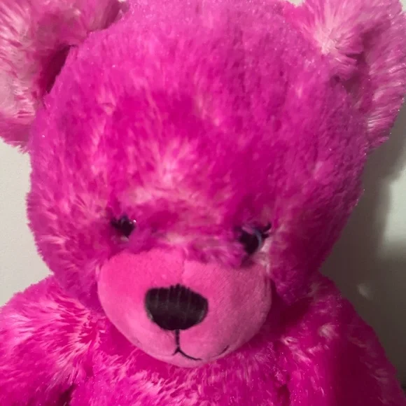 Build-A-Bear Workshop Candy Pop Pink Bear Plush Toy 2018 - Picture 5 of 11